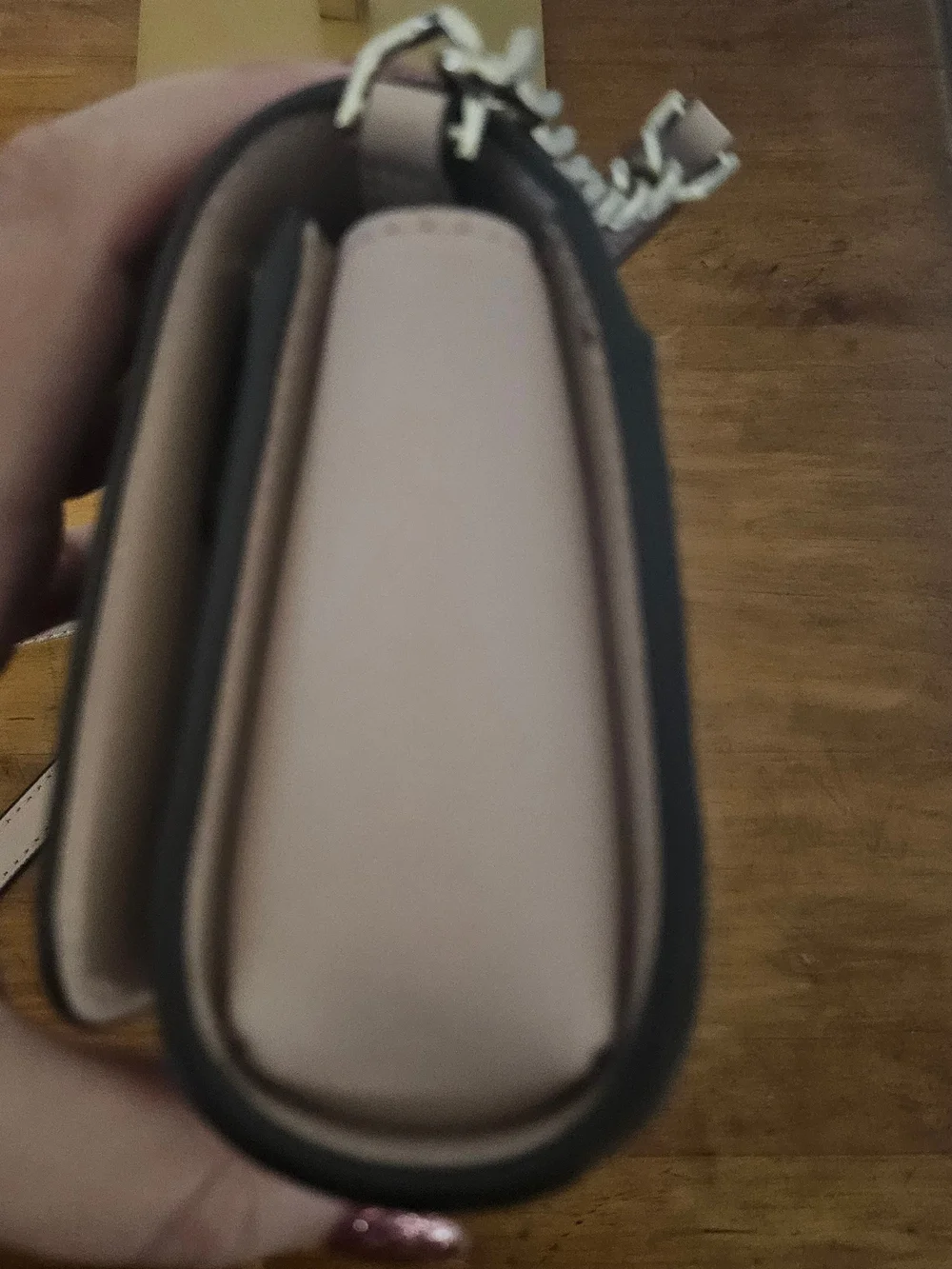 kate spade Two-Tone Purple and Cream Flap Crossbody